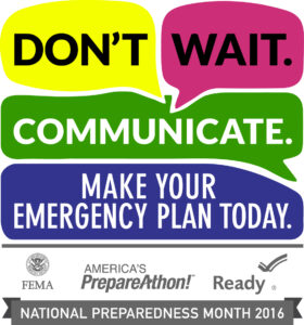 National Preparedness Month 2016 logo