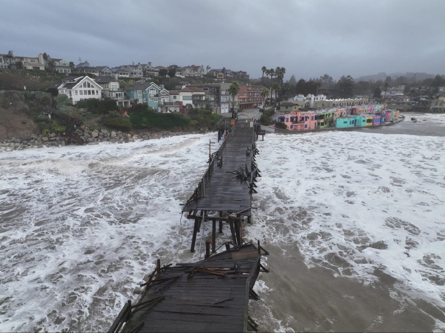 Santa Monica Pier Flooding 2024 Remy Valida
