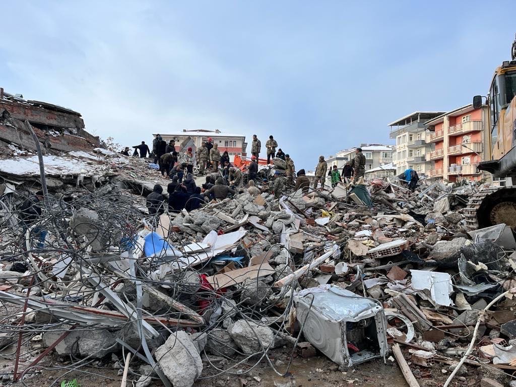 Turkey Earthquake @tcsavunma 7 