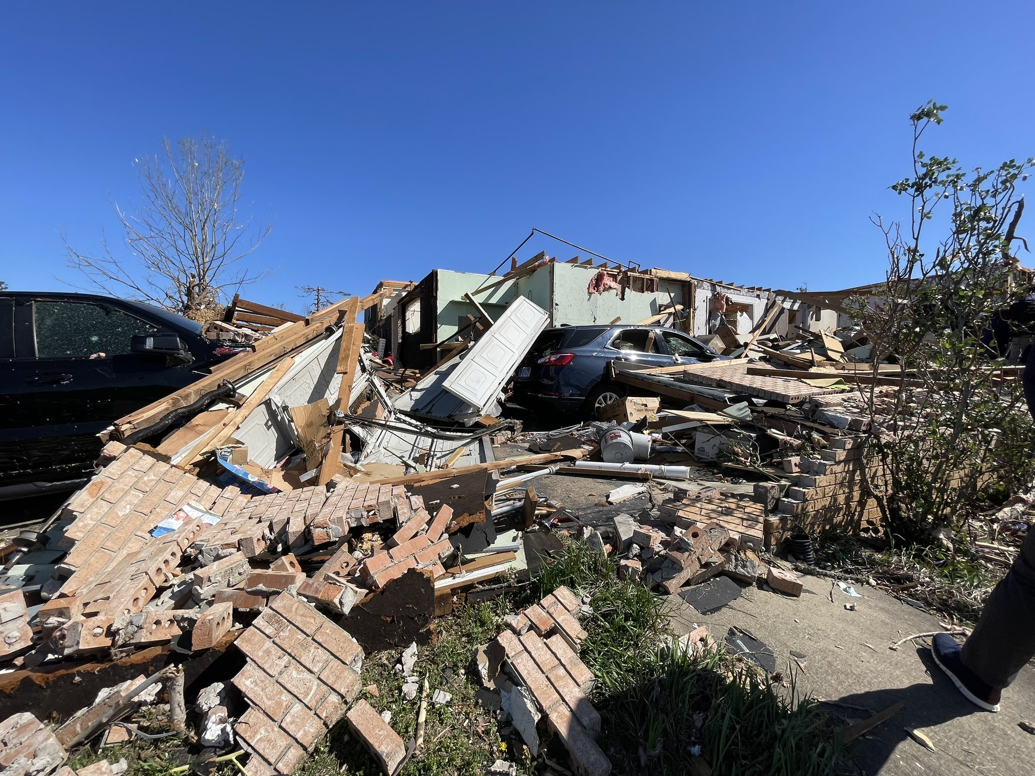 Largest tornado outbreak of the year hits Midwest and South CDP