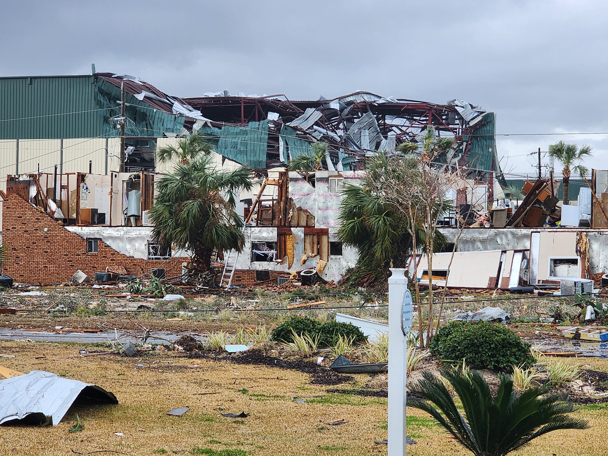 2024 01 10 Tornado Damage Bay Country Sheriff Office 