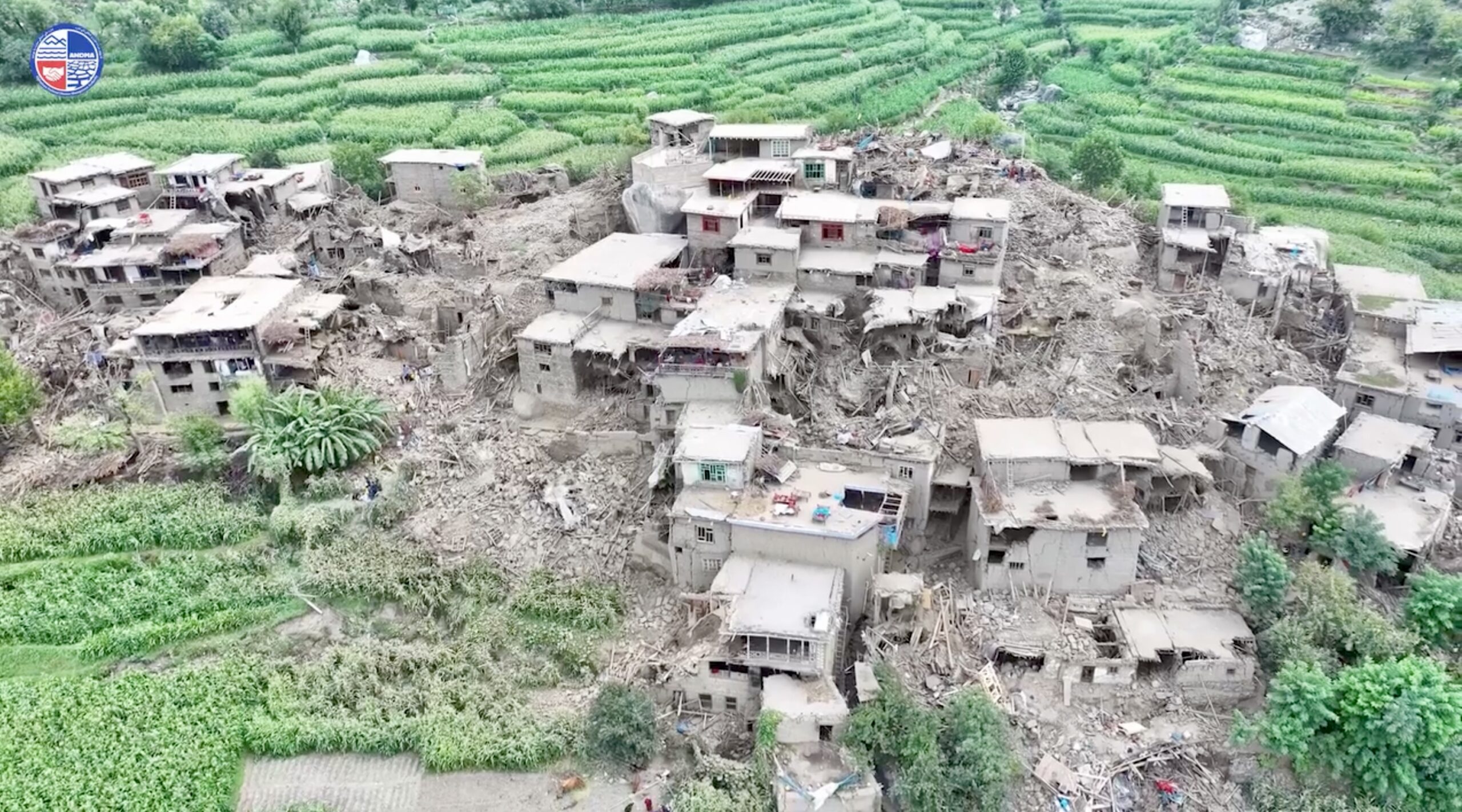 earthquake damage in Afghanistan